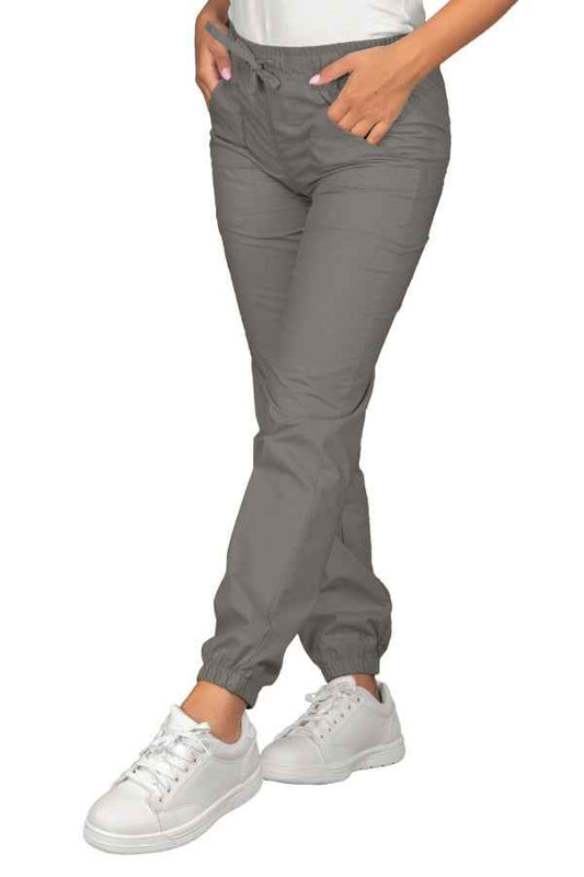 Pantagiaffa Unisex Grigio Con Elastico