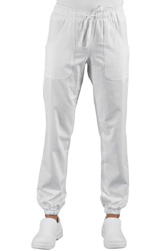 Pantagiaffa unisex Tecnostretch bianco - Divise & Divise