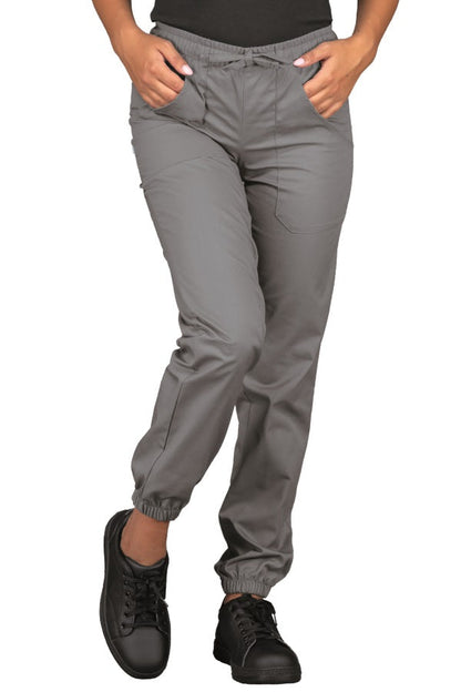Pantagiaffa Superdry Grigio - Pantalone Professionale Traspirante Sanitario Cucina Estetica
