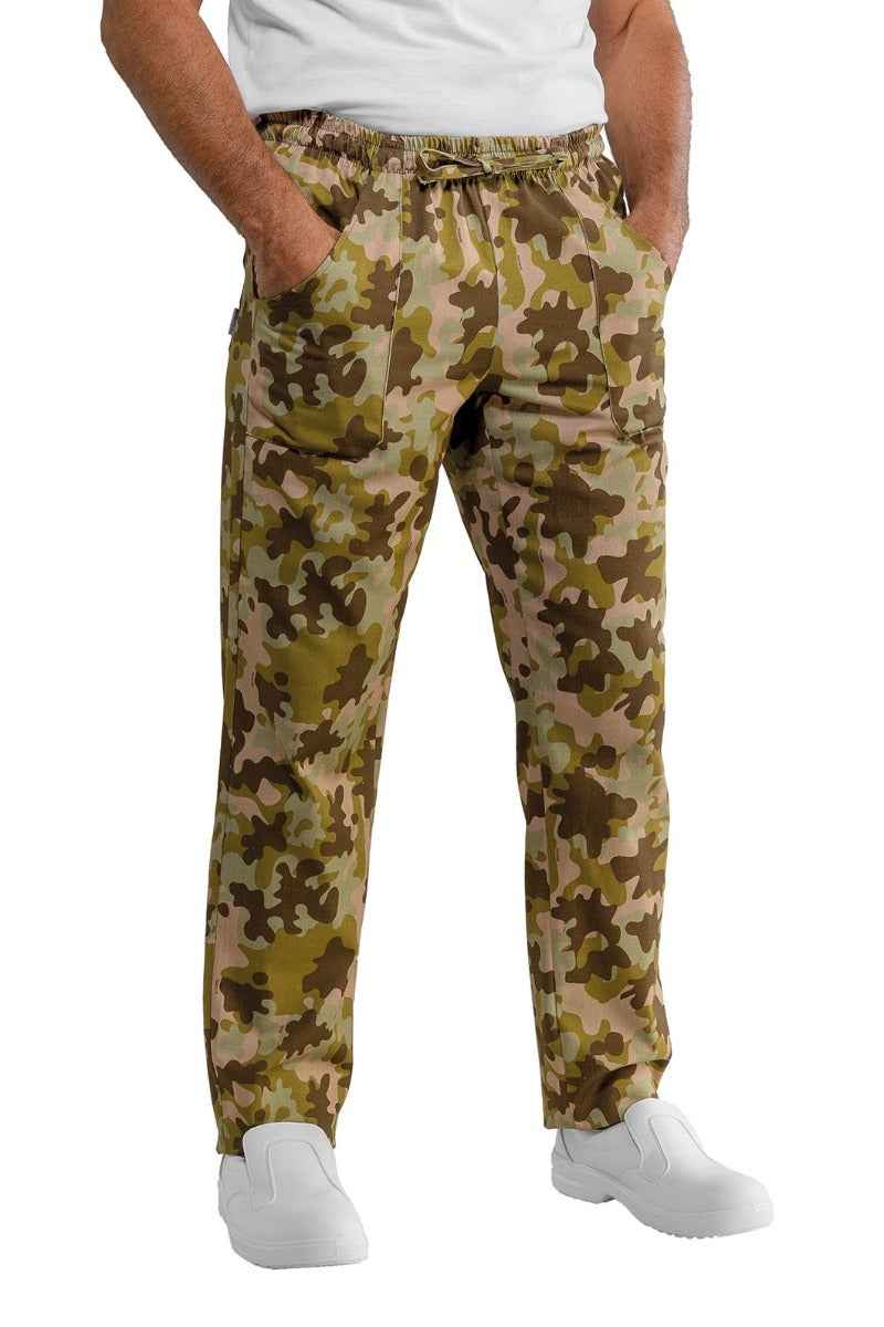 Divisa Completa Cuoco Verde Militare Mimetica - Stile Professionale Unico