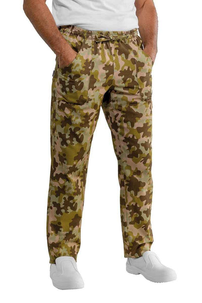 Divisa Completa Cuoco Verde Militare Mimetica - Stile Professionale Unico