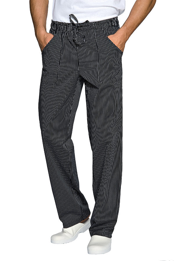 Pantalaccio Cuoco Vienna Nero - Comfort Professionale con Elastico e Tasche