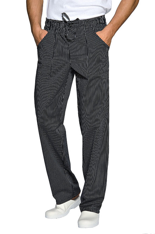 Pantalaccio Cuoco Vienna Nero - Comfort Professionale con Elastico e Tasche