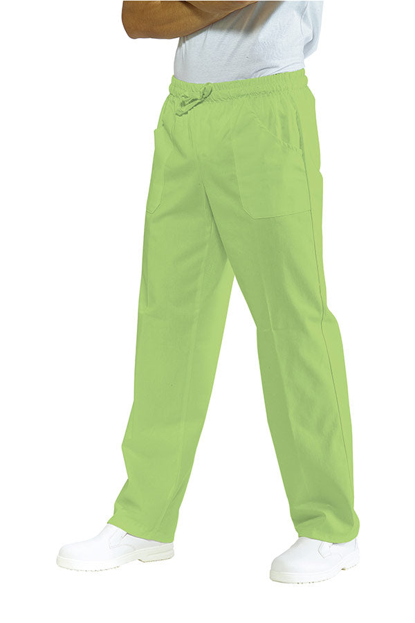 Pantalone Con Elastico Verde Mela