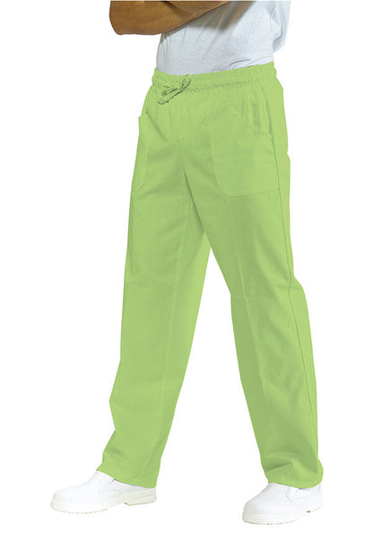 Pantalone Con Elastico Verde Mela