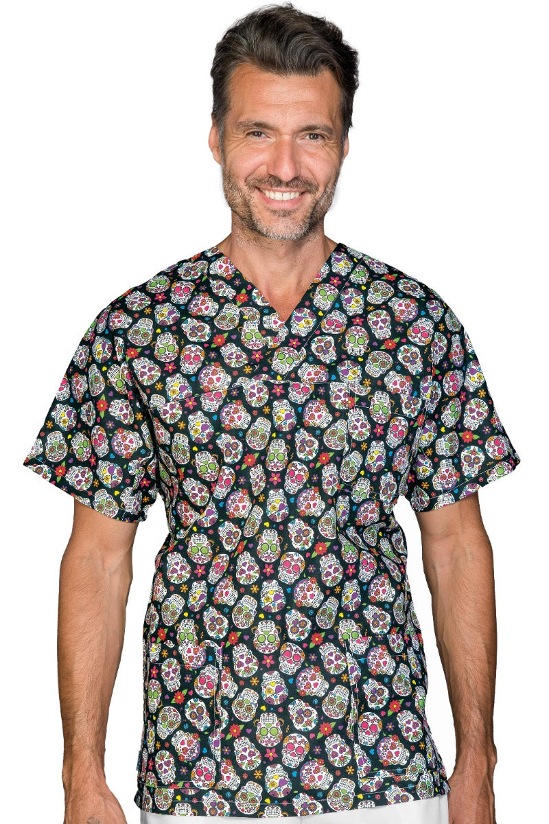 Casacca collo a V unisex Skull 11 - Divise & Divise