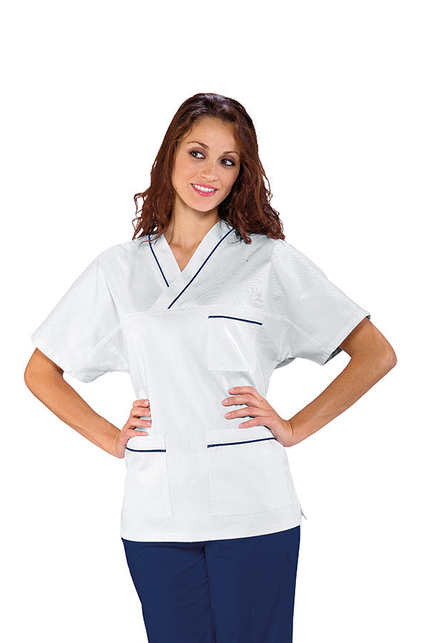 Infermieristica Infermiera Divisa Casacca Infermiere Con Collo A V