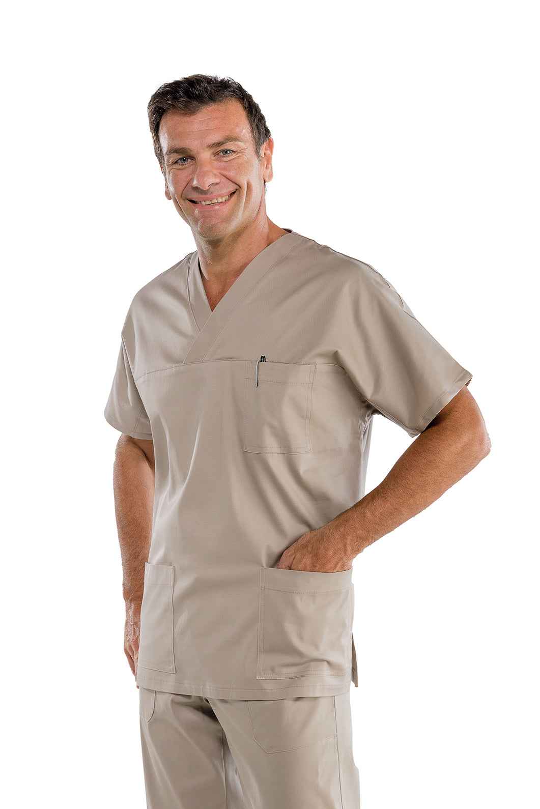 Casacca Collo A V Infermiere ed Estetista - Isacco