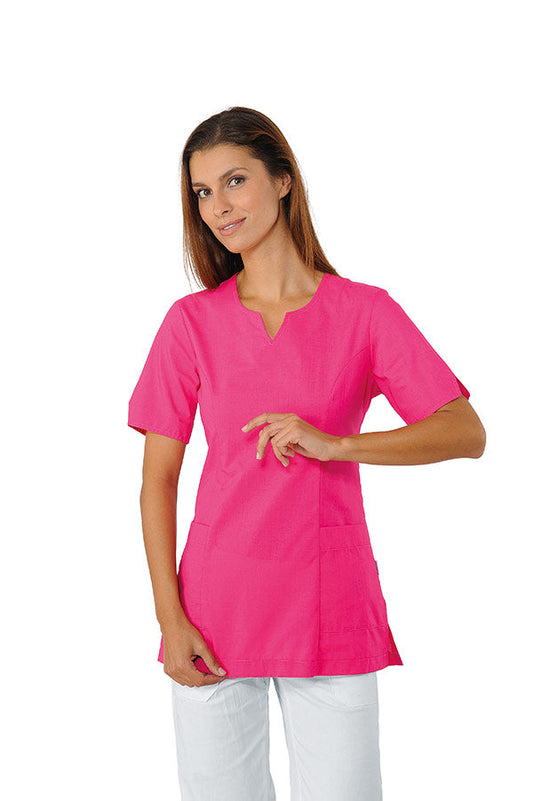 Casacca estetista Tiffany Fuxia professionale Made in Italy