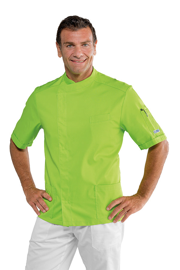 Casacca Philadelphia Verde Mela Isacco - Misto Cotone Sanitario Professionale