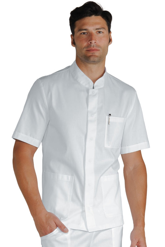 Casacca Corfù Boheme Bianco - No Stiro, Stretch e Traspirante - Divise & Divise