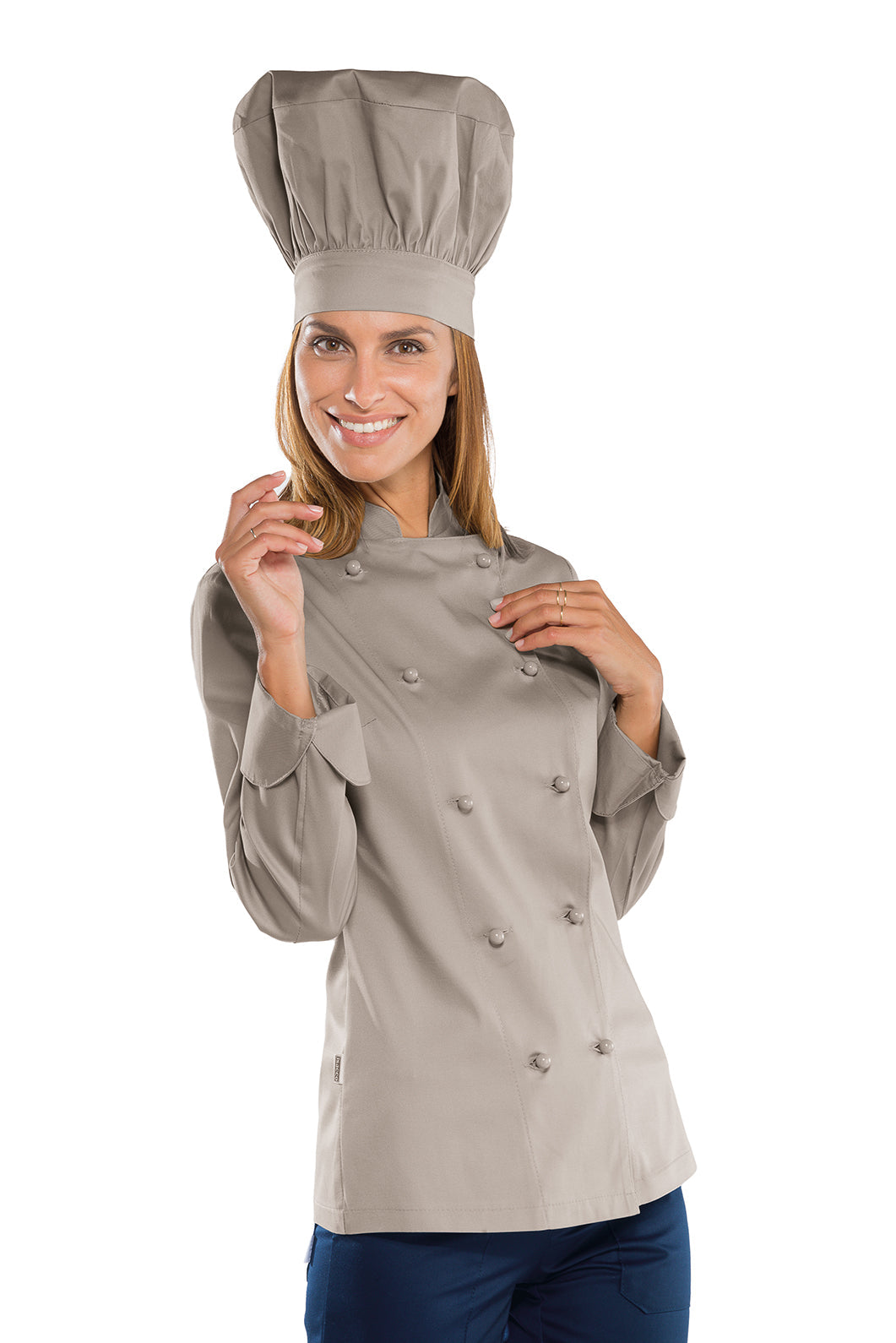 Giacca Ladychef Tortora