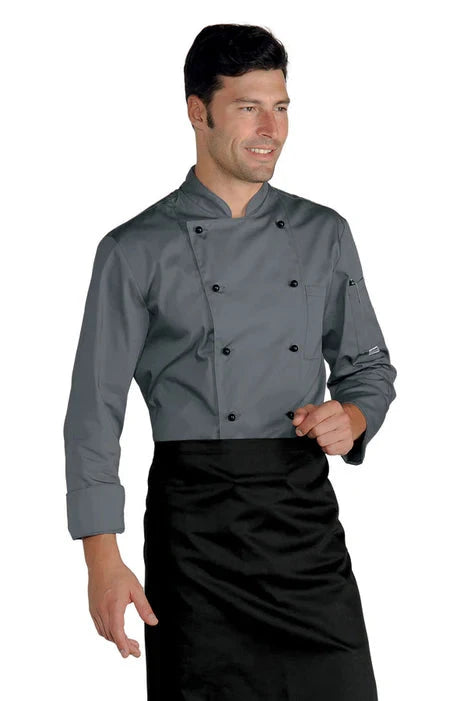 Divisa cuoco completa - grigio e Londra 12