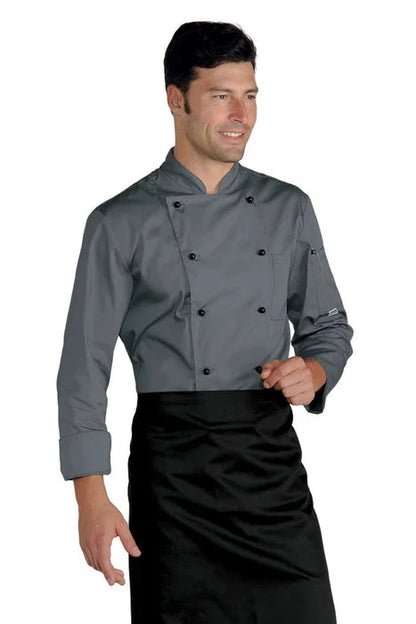 Divisa cuoco completa - grigio e Londra 12