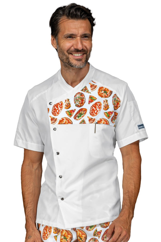 Giacca Cuoco Erickson bianca pizza Isacco Divise divise