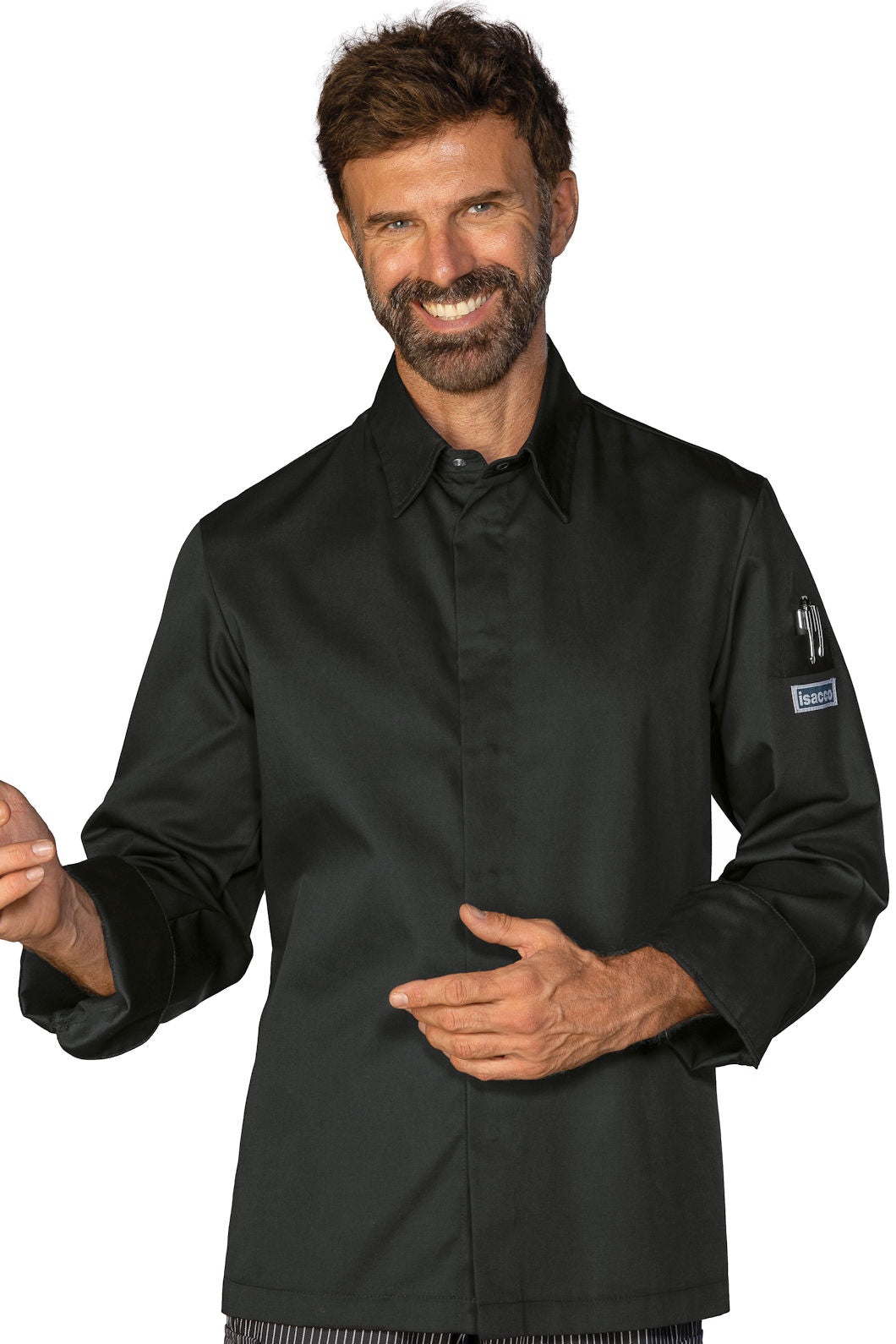 Giacca cuoco Chicago nera - Divise & Divise