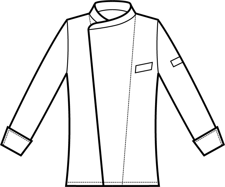 Veste de chef Tokyo en mélange de coton