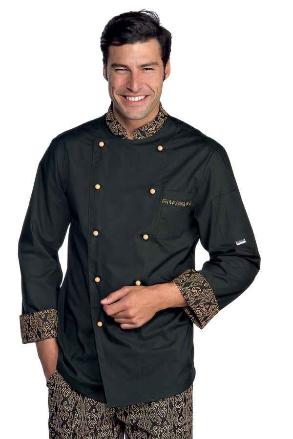 Divisa Cuoco Completa Maori 92 | Giacca + Pantalone + Cappello + Triangolo + Scarpe