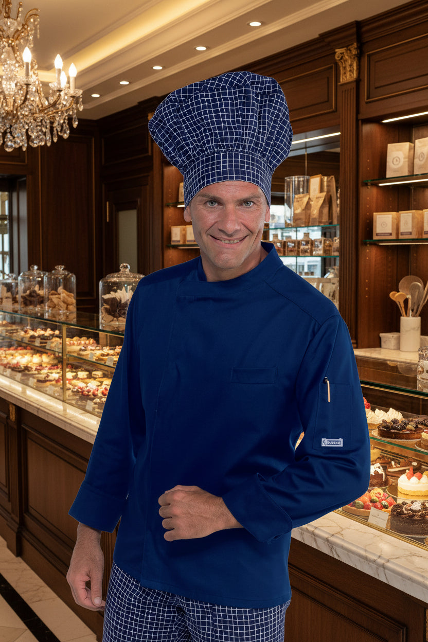 Giacca Cuoco Bilbao Blu