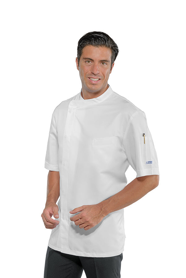 Giacca Cuoco Bilbao Bianco 100% Poliestere