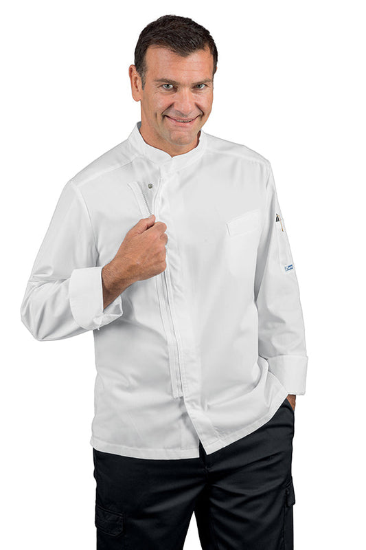 Giacca Bilbao Zip Bianco