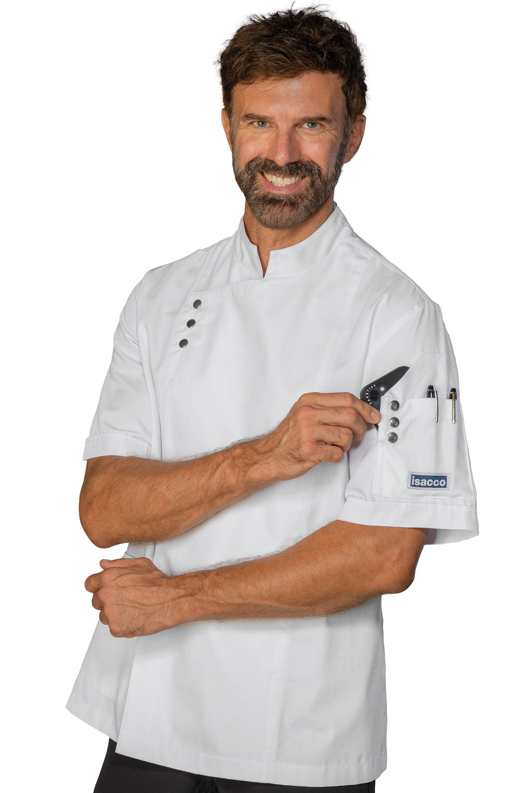 Giacca Cuoco Madrid Bianca - Divise & Divise