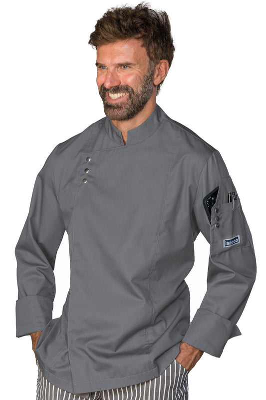 Giacca Cuoco Madrid grigia - Divise & Divise