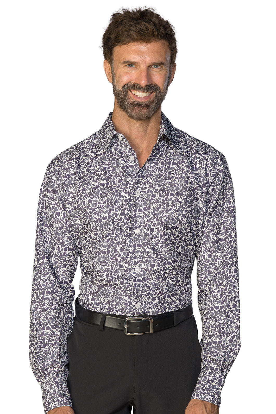 Chemise unisexe Nevada Light Floral Fantasy 01