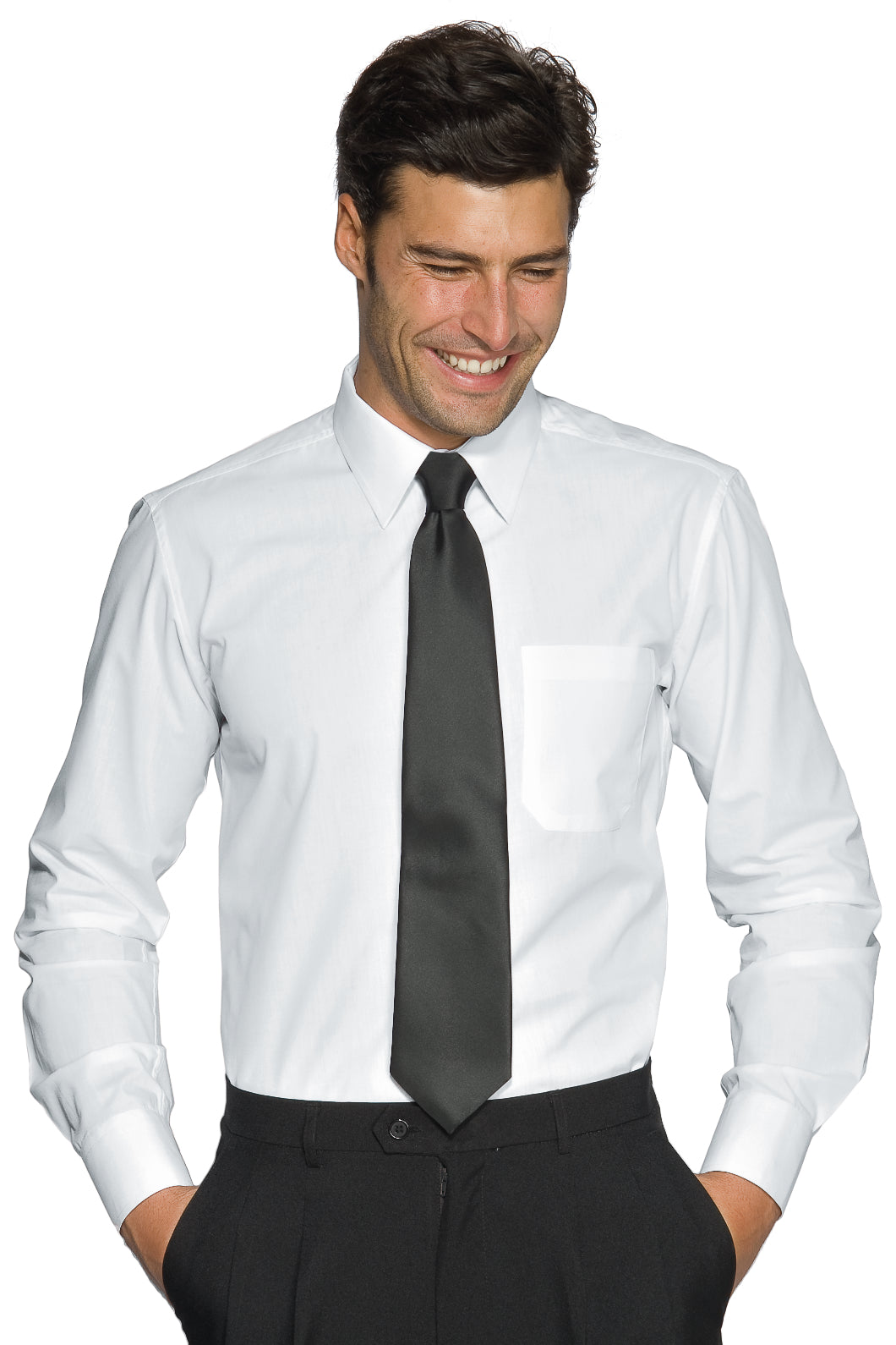 Chemise Cartagena noire pour homme - Style élégant et confort absolu