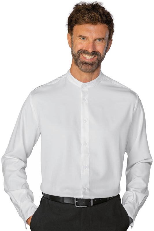 Camicia Detroit unisex Tecnostretch bianco - Divise & Divise