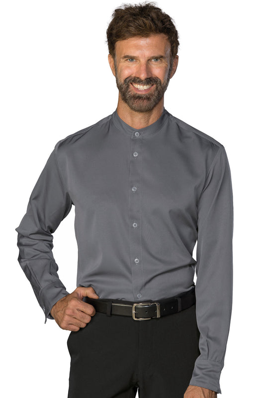 Camicia Detroit unisex Tecnostretch grigia - Divise & Divise