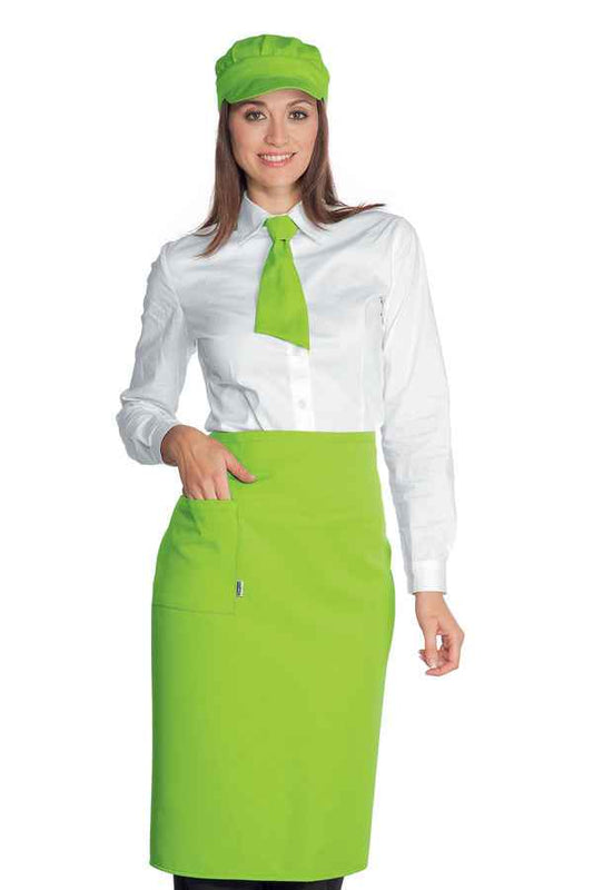 Grembiule Cameriera Barman Dakar Verde Mela
