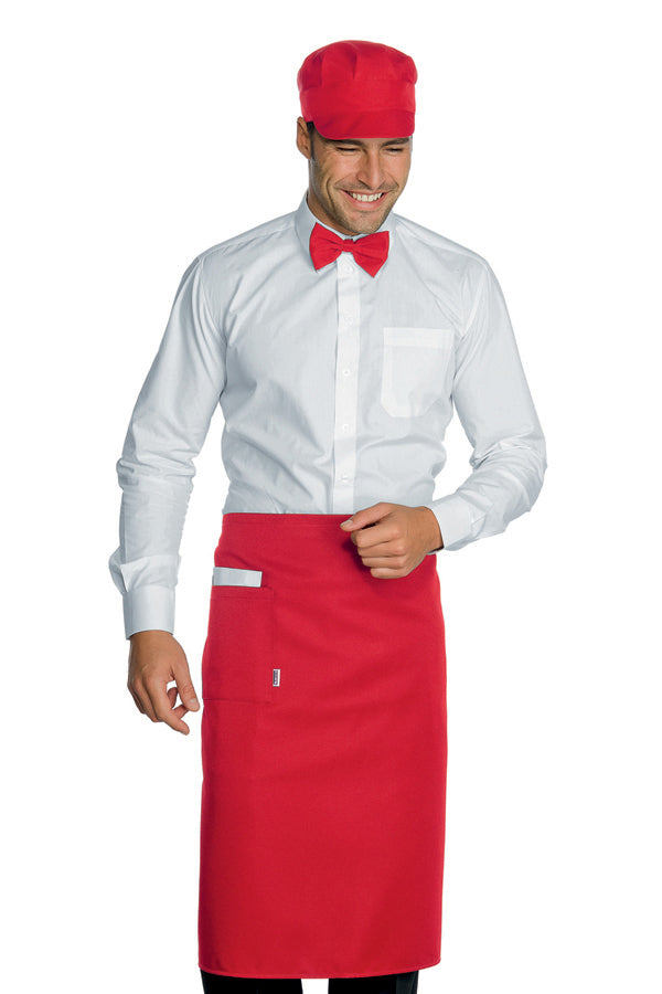 Grembiule Cameriere Dakar Rosso