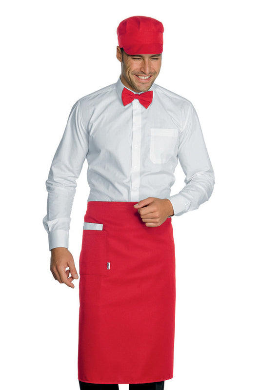 Grembiule Cameriere Dakar Rosso