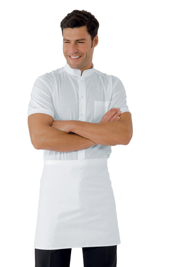 Grembiule vita senza tasca bianco - 70x60