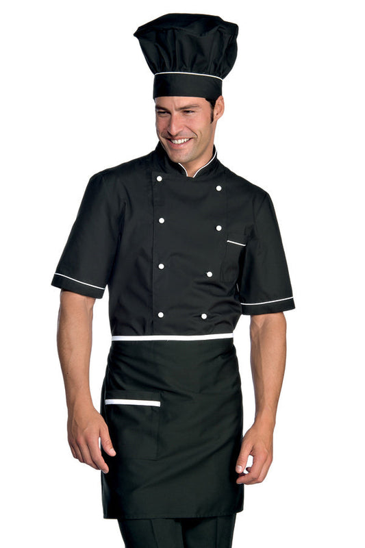 Grembiule Cuoco Vita Nero E Bianco