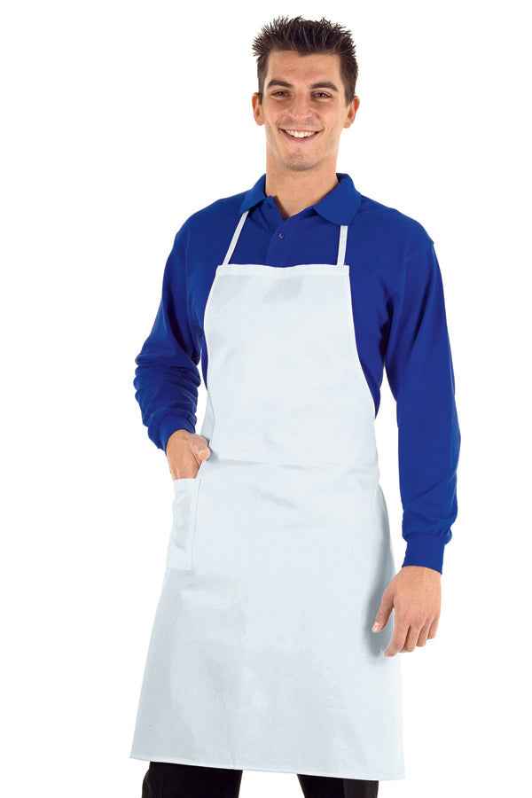 Grembiule Pettorina 70x90 - Colori Classici | Cotone Poliestere Professionale Isacco