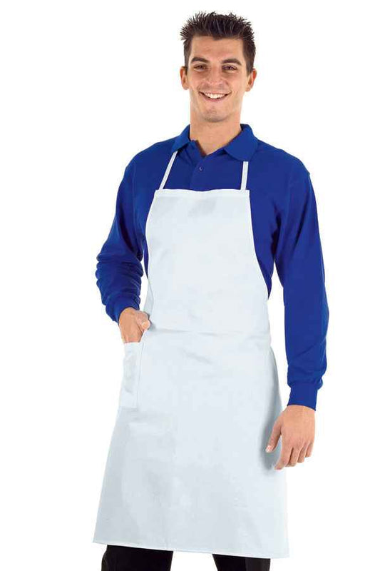Grembiule Pettorina 70x90 - Colori Classici | Cotone Poliestere Professionale Isacco