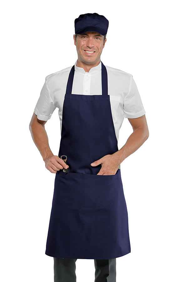 Grembiule Pettorina 70x90 - Colori Classici | Cotone Poliestere Professionale Isacco