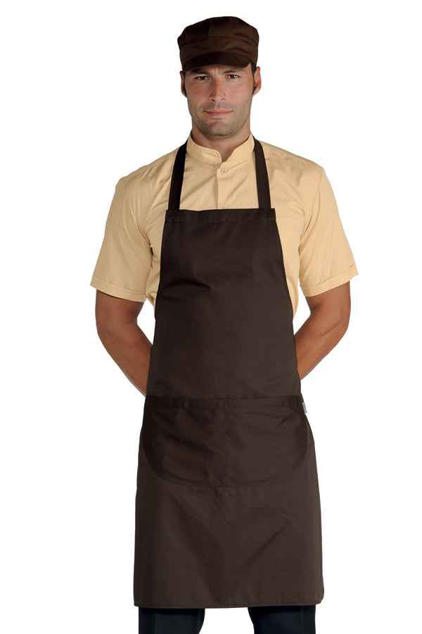 Grembiule Pettorina 70x90 - Colori Classici | Cotone Poliestere Professionale Isacco