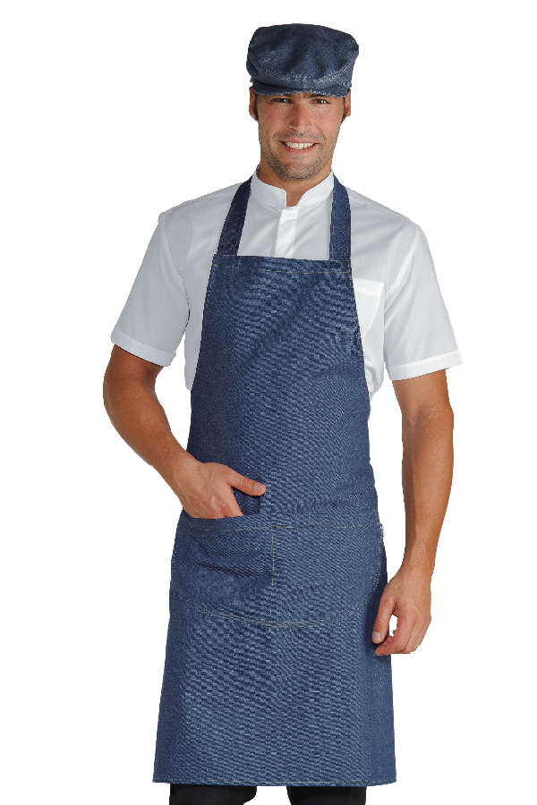 Grembiule Pettorina Jeans