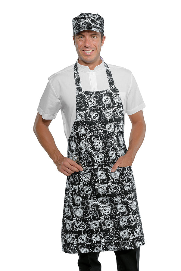 Grembiule Isacco Pettorina Skull 12