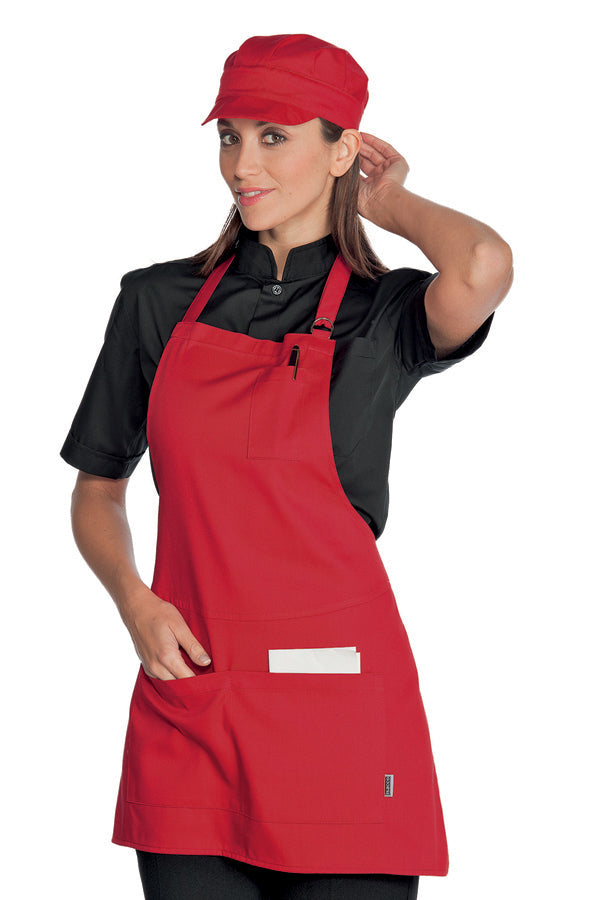 Grembiule Cameriere Piccadilly Rosso