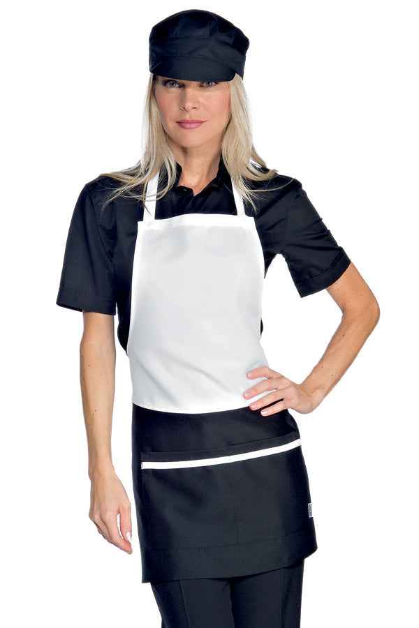 Grembiule Cameriere Brooklyn - Bicolore | 100% Poliestere Professionale Isacco