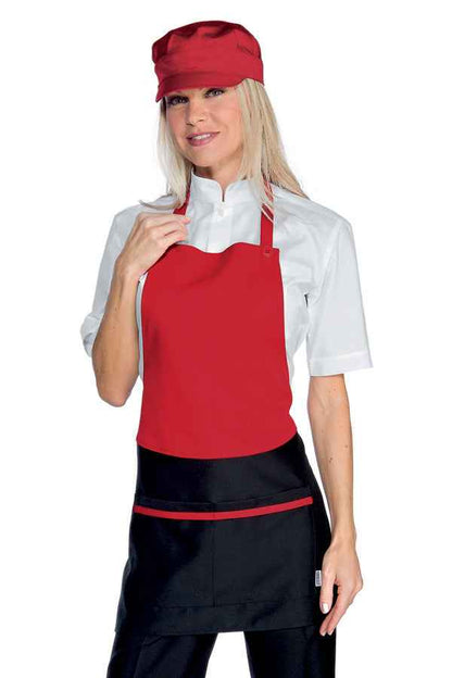 Grembiule Cameriere Brooklyn - Bicolore | 100% Poliestere Professionale Isacco