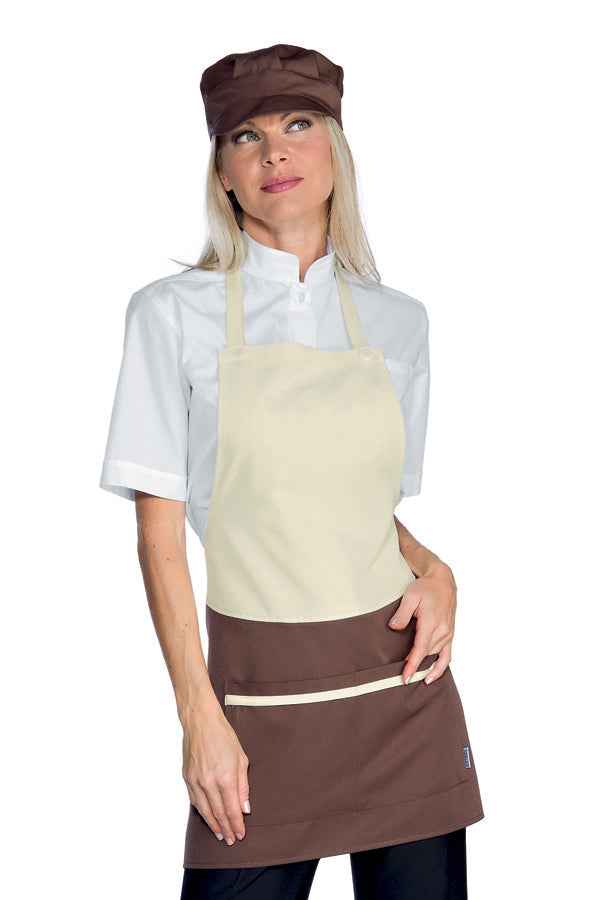 Grembiule Cameriere Brooklyn - Bicolore | 100% Poliestere Professionale Isacco