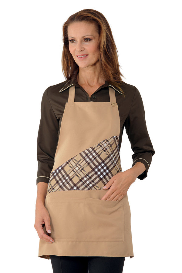 Grembiule Barista Lollipop Biscotto/Tartan 415