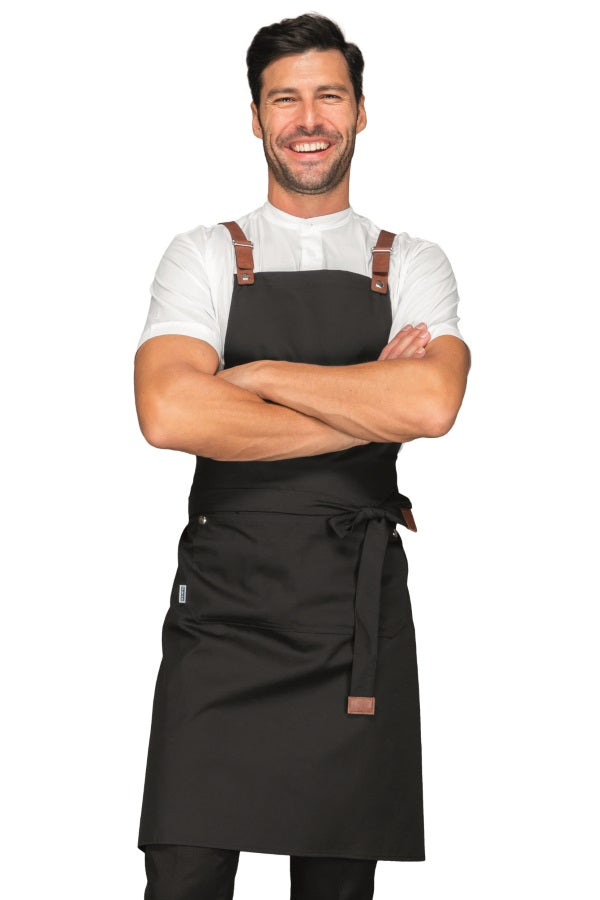 Grembiule Pettorina Mexico Nero