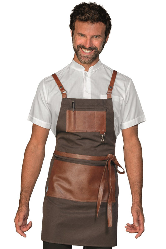 Grembiule Bristol Short Moro+Ecopelle - Divise & Divise