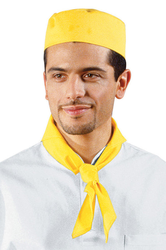 Triangolo Cuoco Giallo - Foulard Chef Antisudore Isacco